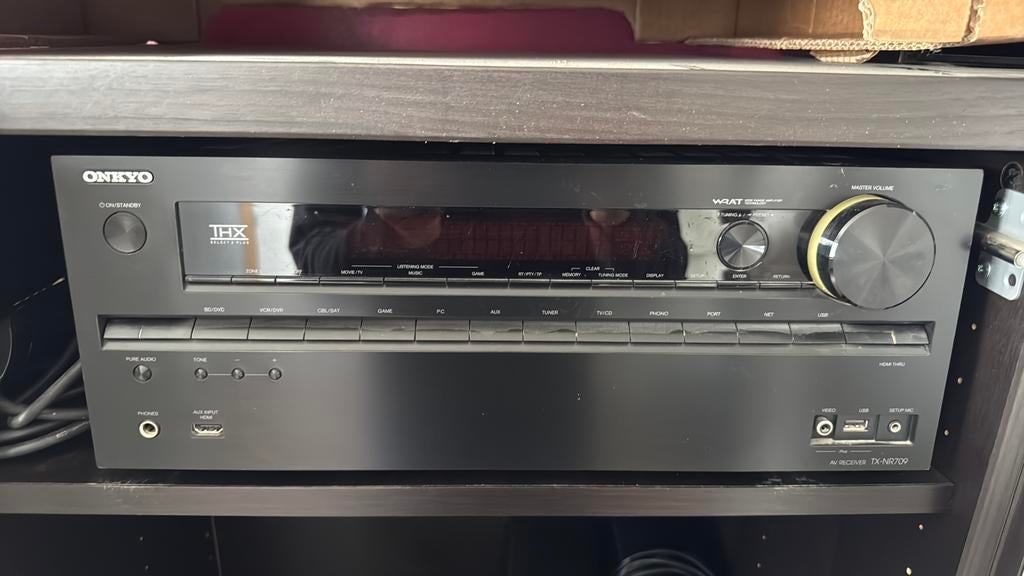 Onkyo TX-NR709, Enlèvement, Utilisé