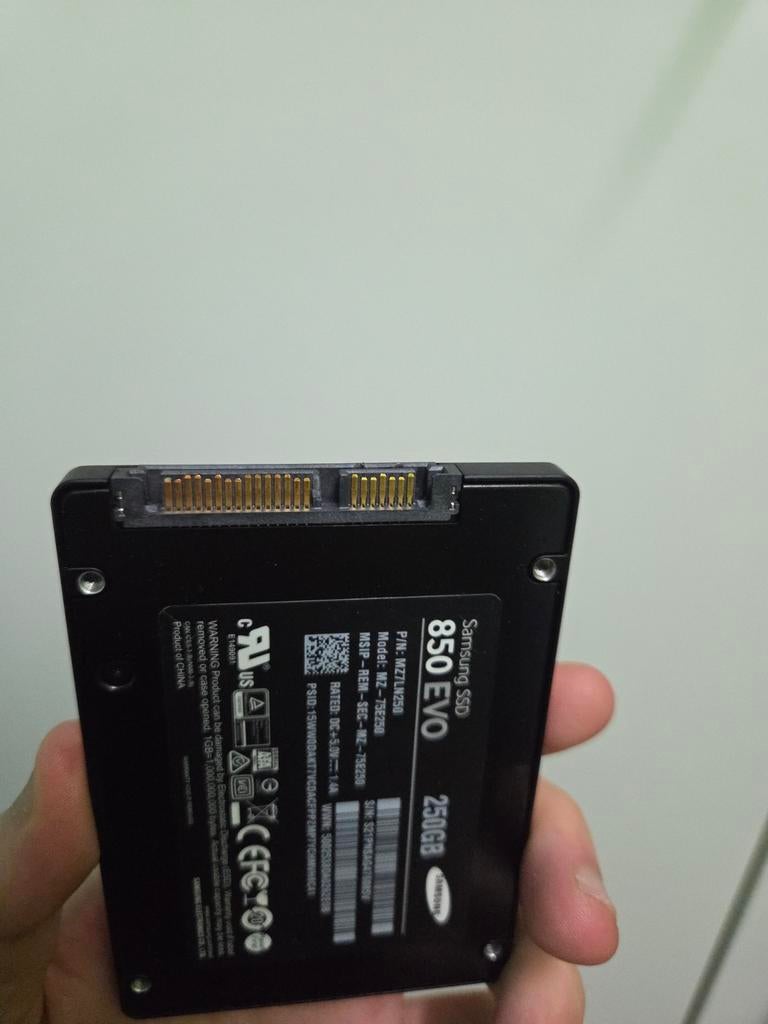 SSD Samsung 250 Go, Externe, Enlèvement, Samsung, Desktop
