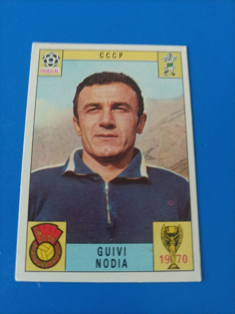 Panini Mexico 70, CCCP Guivi Nodia, Hobby en Vrije tijd, Stickers en Plaatjes, Ophalen of Verzenden