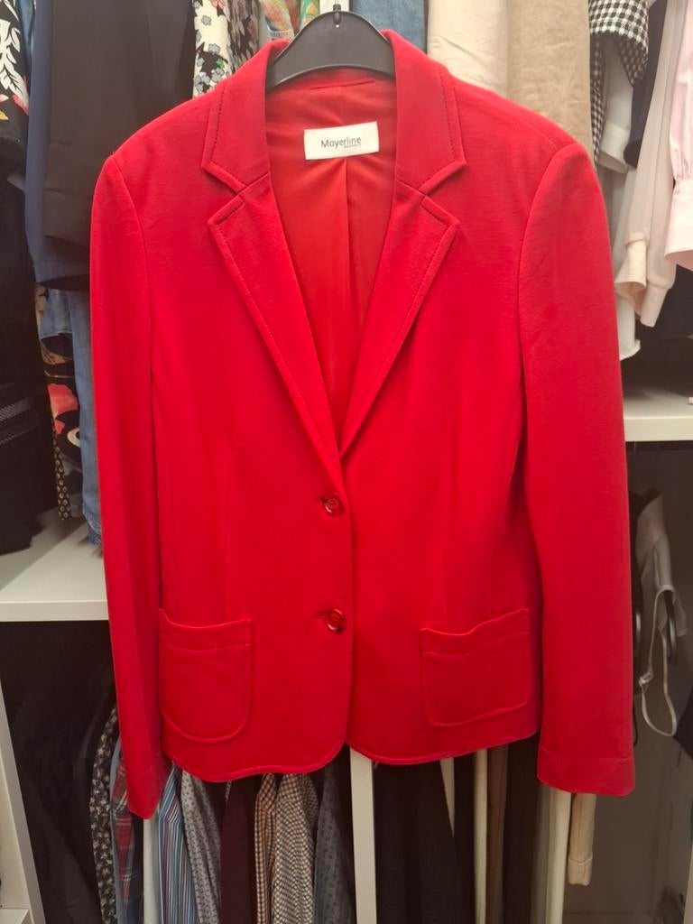 Mooie Rode blazer, Kleding | Dames, Ophalen, Maat 42/44 (L)