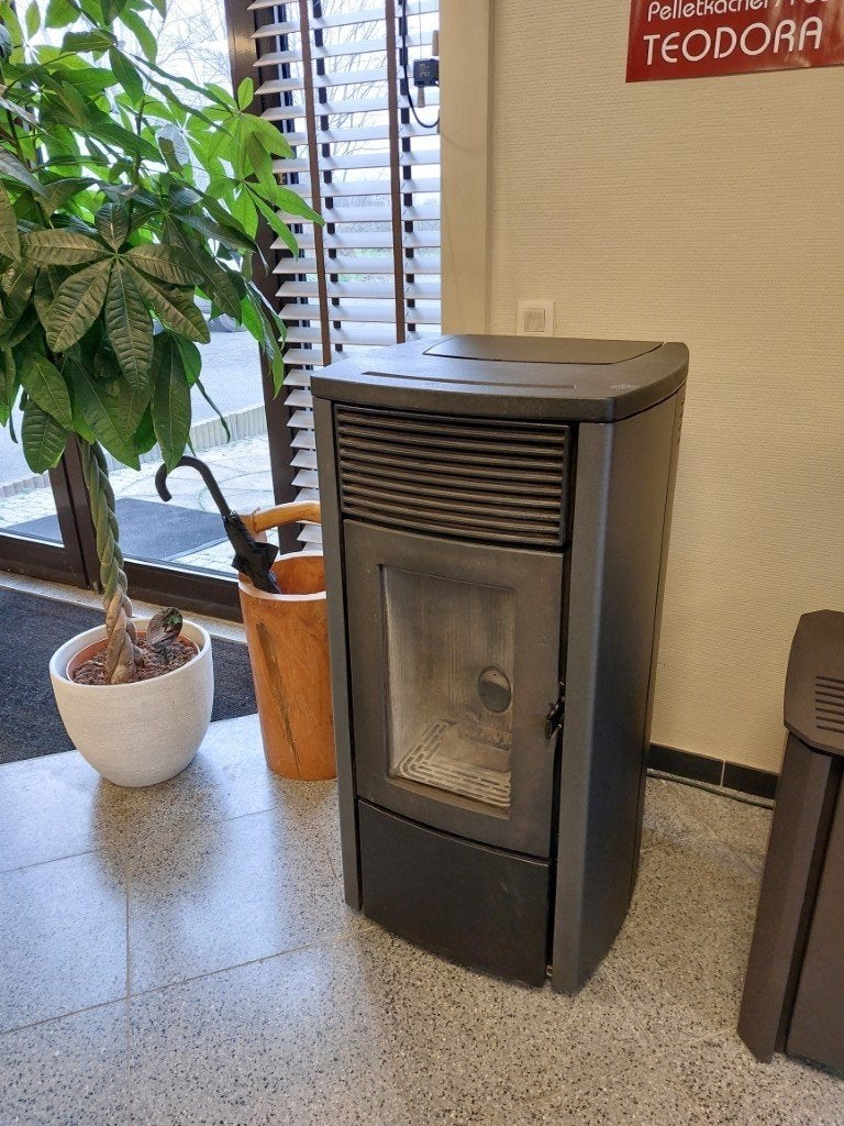 MCZ Musa Air M2 pelletkachel 12kw, Ophalen, Zo goed als nieuw, Pelletkachel, Vrijstaand