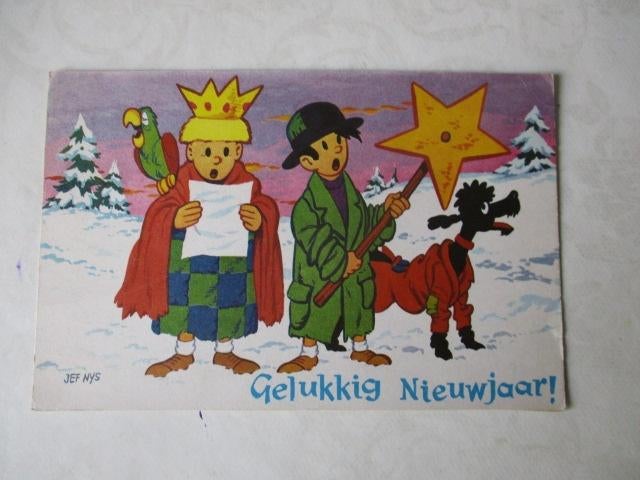 JOMMEKE+PRENT  + strips, Ophalen of Verzenden, Gelezen, Jef Nys.