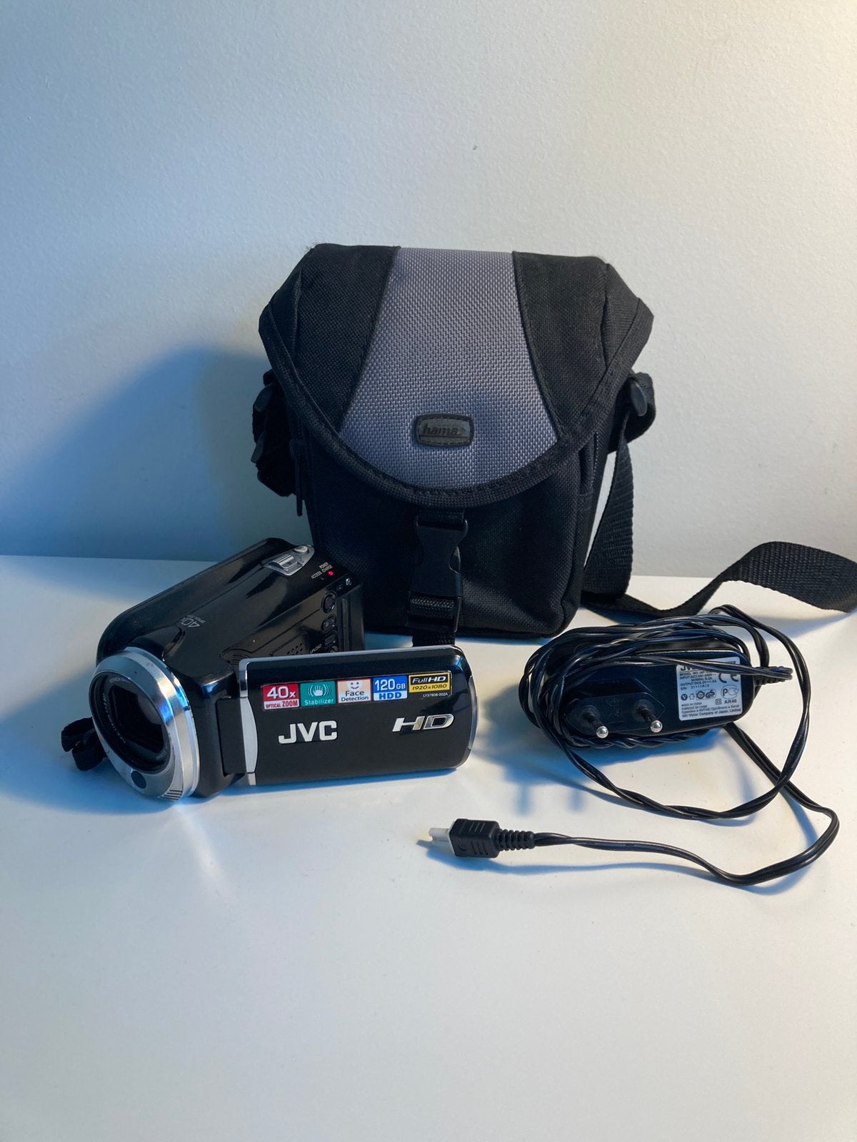 Caméra numérique HD JVC GZ-HD520BE Everio, TV, Hi-fi & Vidéo, Caméscopes numériques, Comme neuf, Caméra, JVC, 20x ou plus, Microphone externe