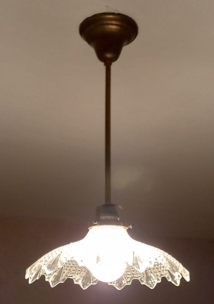 Hanglamp jaren ‘30., Ophalen