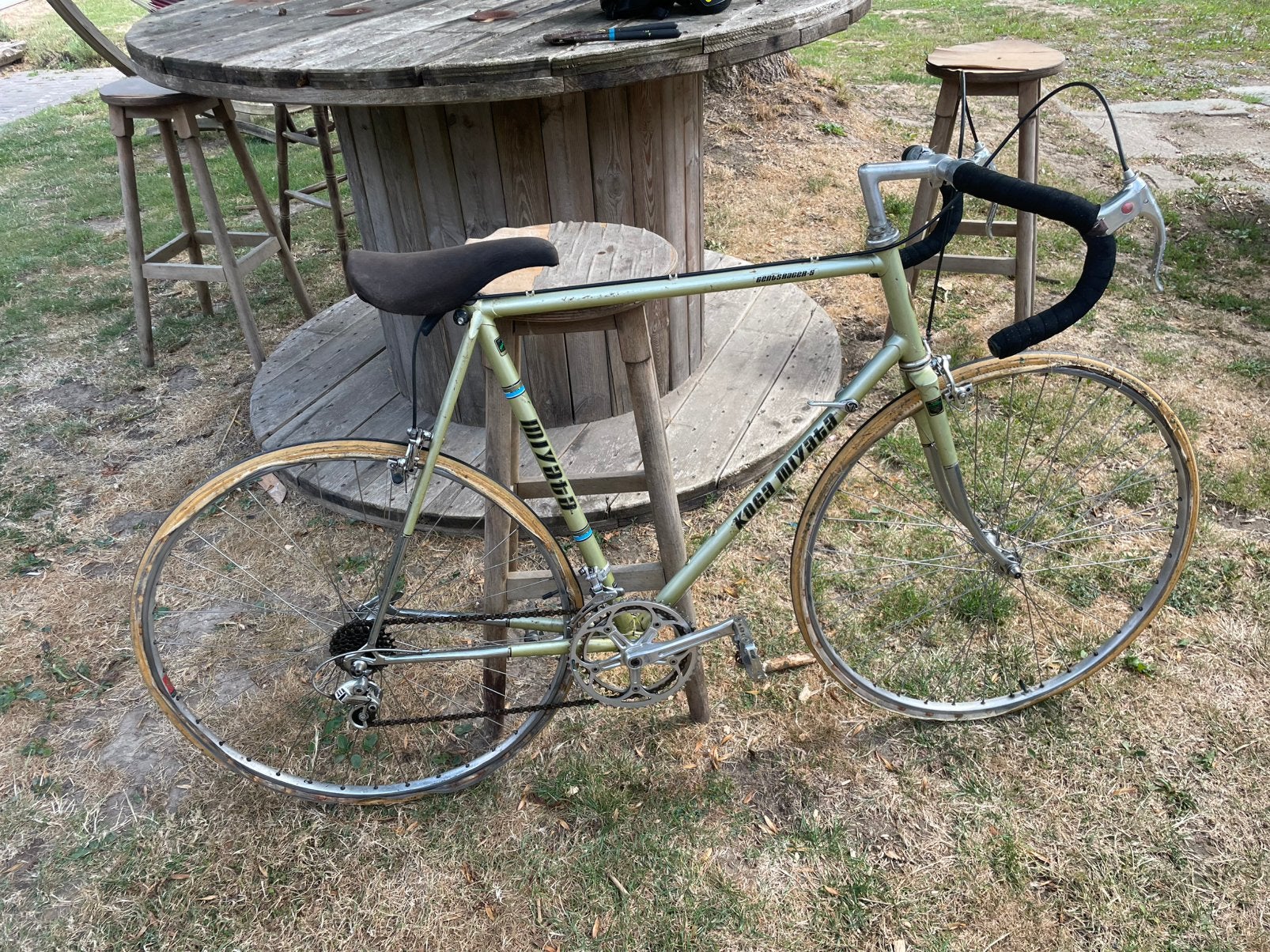 Koga miyata Koersfiets jacques anquetil, Fietsen en Brommers, 55 tot 59 cm, Ophalen, Velgrem