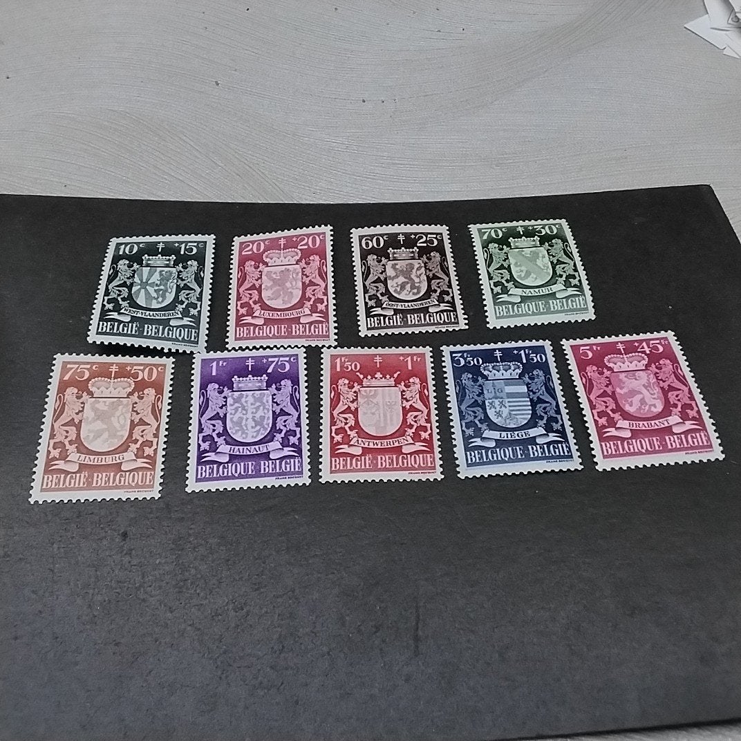 BELGIE 716/724 postfris met cote 6,30 €, Ophalen of Verzenden, Postfris