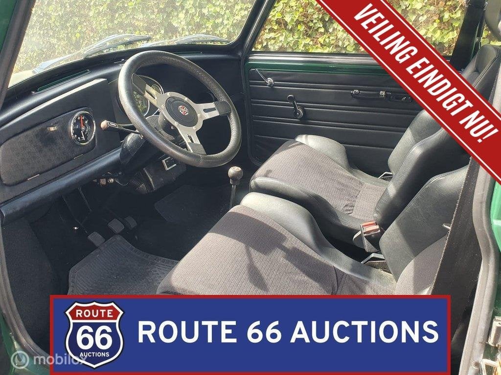 Mini Cooper S Mk III | 1971 | Route 66 Auctions, Zwart, Bedrijf, Handgeschakeld, Overige carrosserie