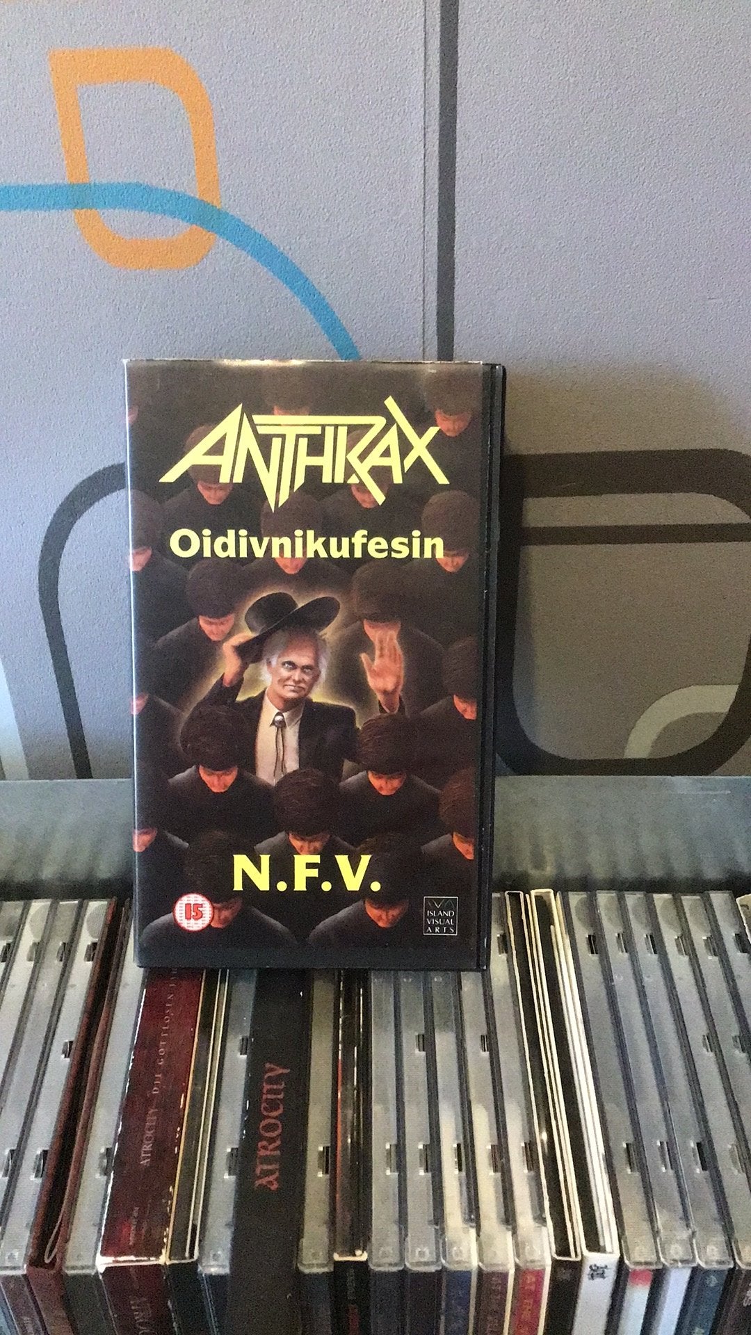 anthrax : oidivnikufesin, Cd's en Dvd's, VHS | Documentaire, Tv en Muziek, Ophalen, Gebruikt