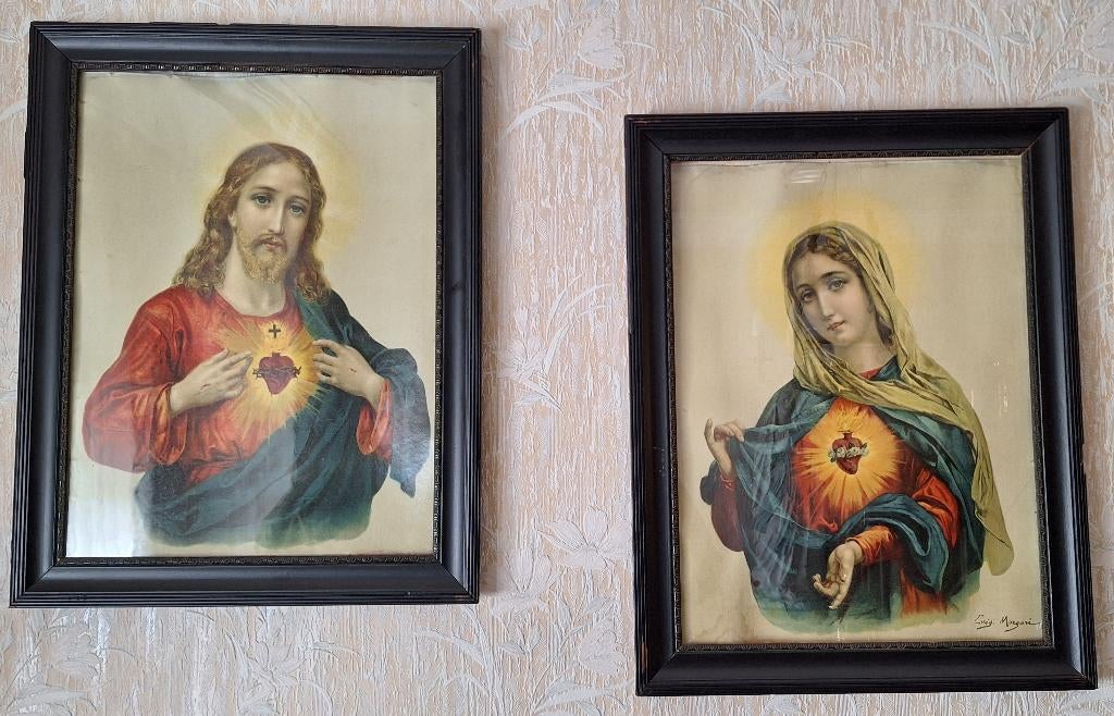 2 schilderijen van Luigi Morgari, Ophalen