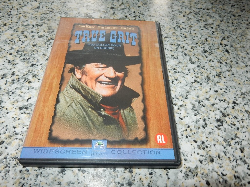 nr.2467 - Dvd: true grit (john wayne) - western -1969, 1960 tot 1980, Engels, Alle leeftijden, Nederlands