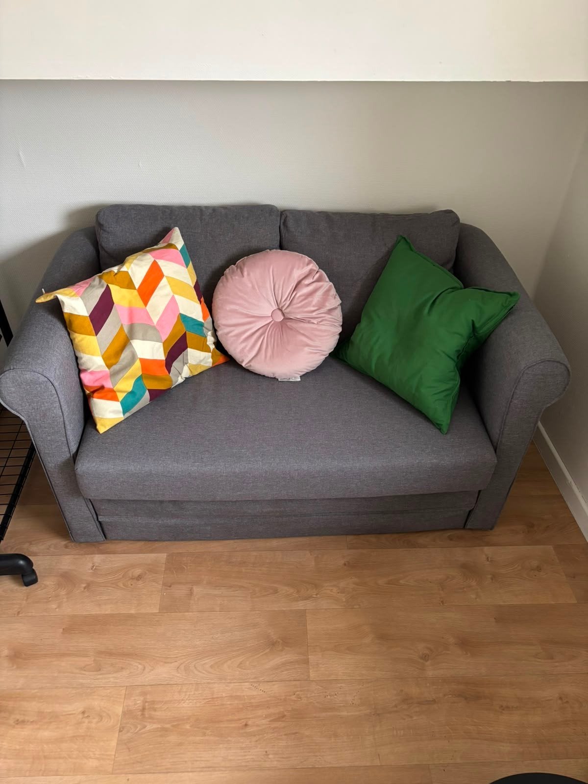 slaapbank, Ophalen, Eenpersoons, 140 cm, Zo goed als nieuw