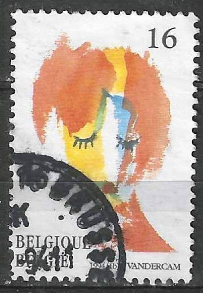 Belgique 1994 - Yvert 2536 /OBP 2539 - Art Series (ST), Envoi, Affranchi, Oblitéré, Art