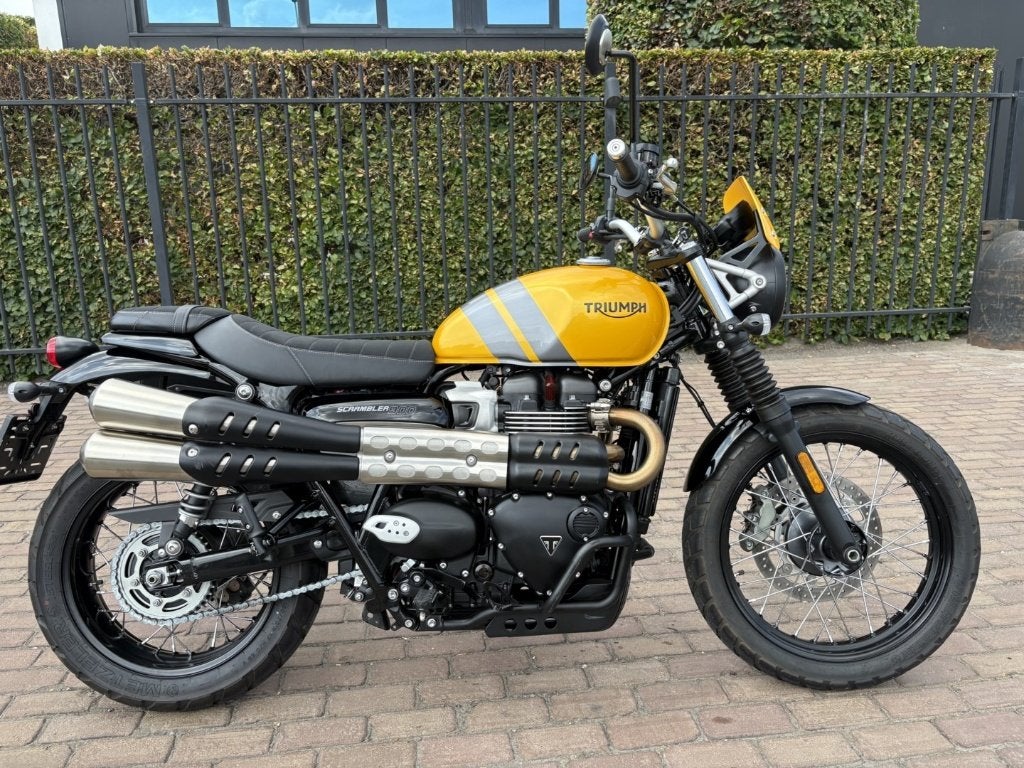 Triumph Scrambler 900, Motoren, 2 cilinders, Motorrijbewijs A, 900 cc, Meer dan 35 kW