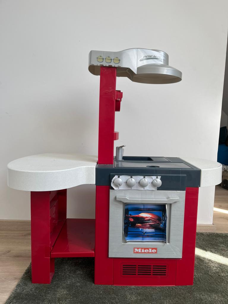 Plastiek speelkeuken met toebehoren, Ophalen, Gebruikt, Kunststof, Speelkeuken