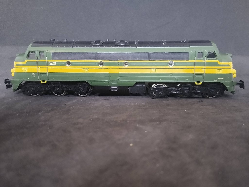 Marklin 3133 Dieselloc 5401 NMBS, Analogique, Enlèvement ou Envoi, Courant alternatif, Utilisé