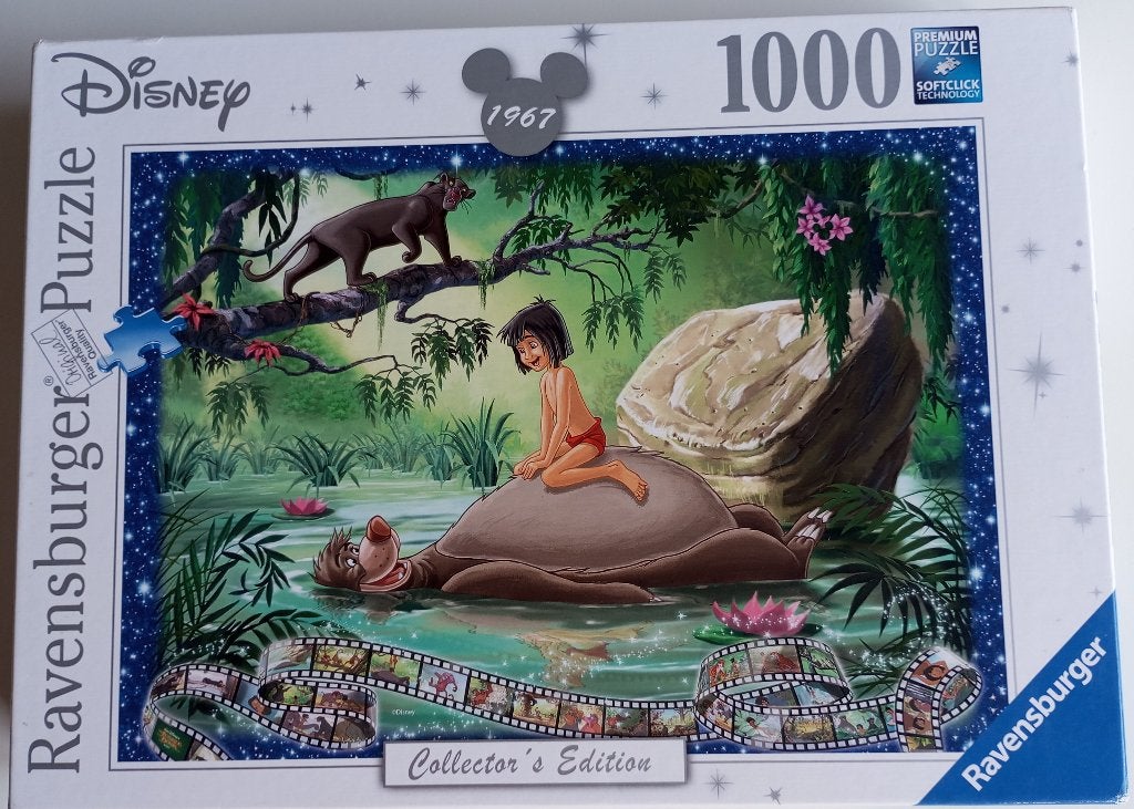 Puzzle 1000 pièces, Enlèvement, 500 à 1500 pièces, Utilisé, Puzzle