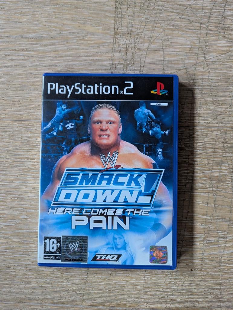 WWE SmackDown! Here Comes the Pain – PS2, Ophalen of Verzenden, Zo goed als nieuw