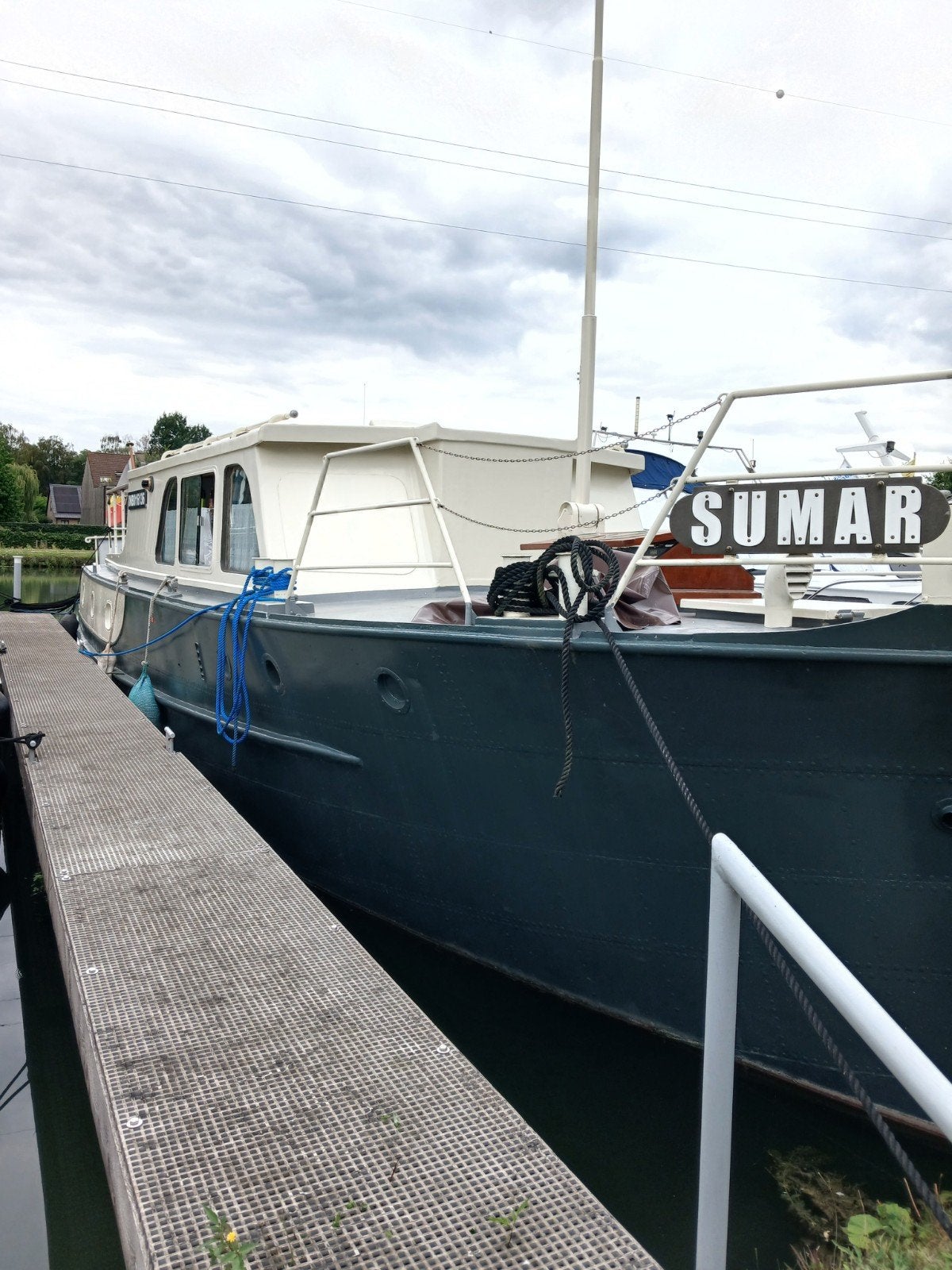 studio op het water., Diesel, Moteur in-bord, Utilisé, Yacht à moteur