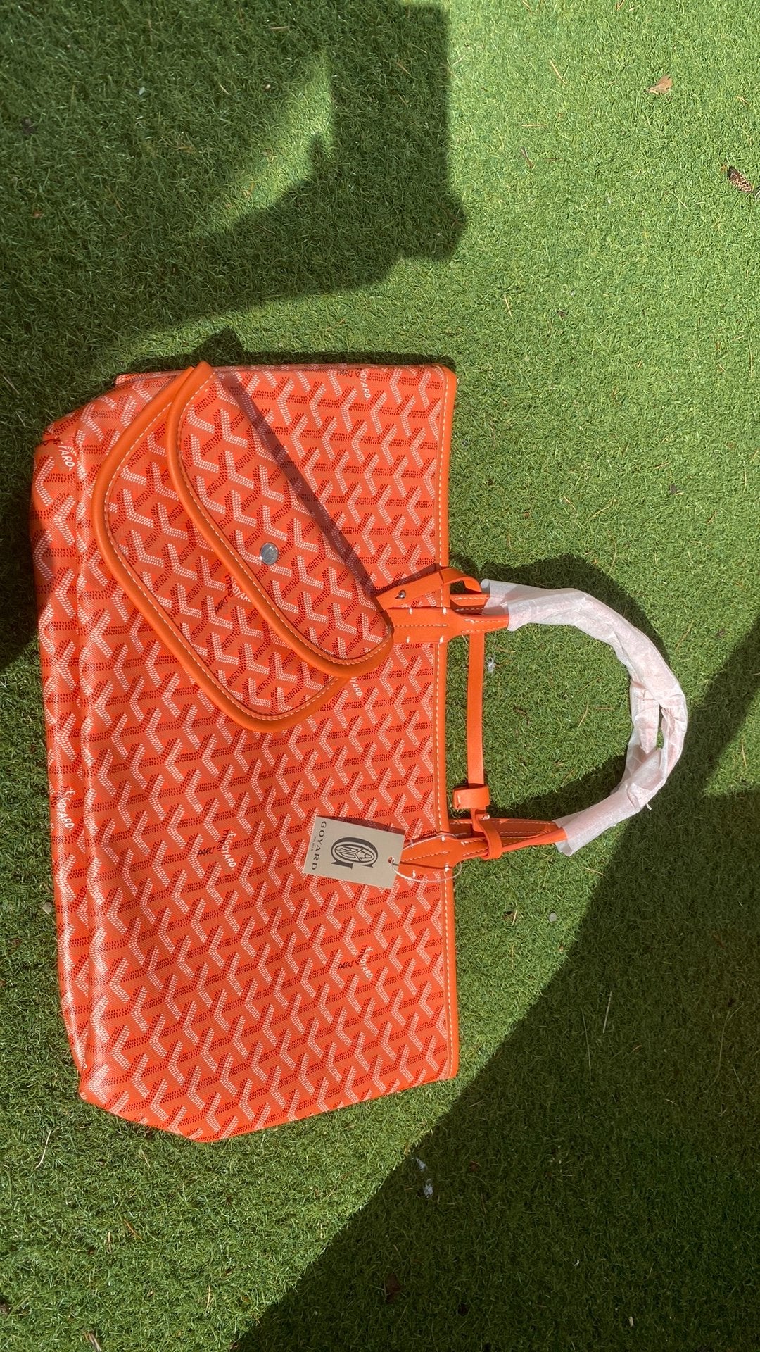 Goyard tas, Ophalen, Nieuw, Oranje