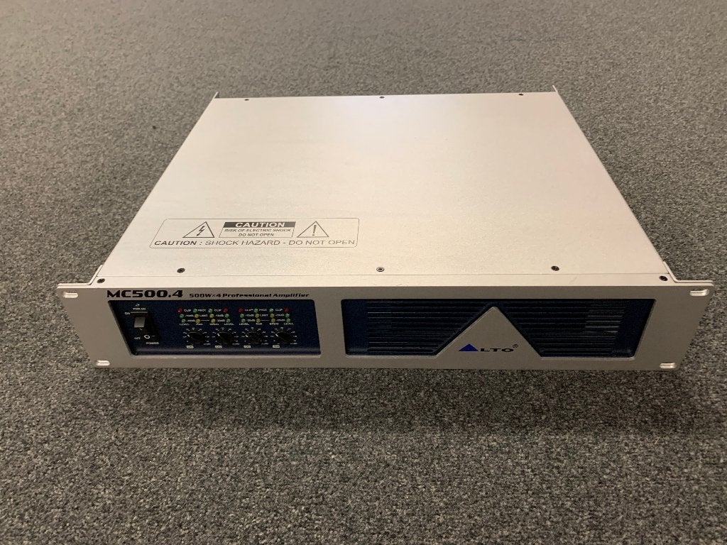 Alto MC500,4// 4 -Kanaals Power Amplifier, Ophalen