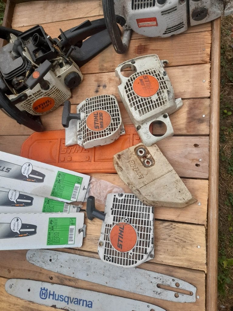 lot de  tronconneuse, Ophalen, Gebruikt, Kettingzaag, Stihl