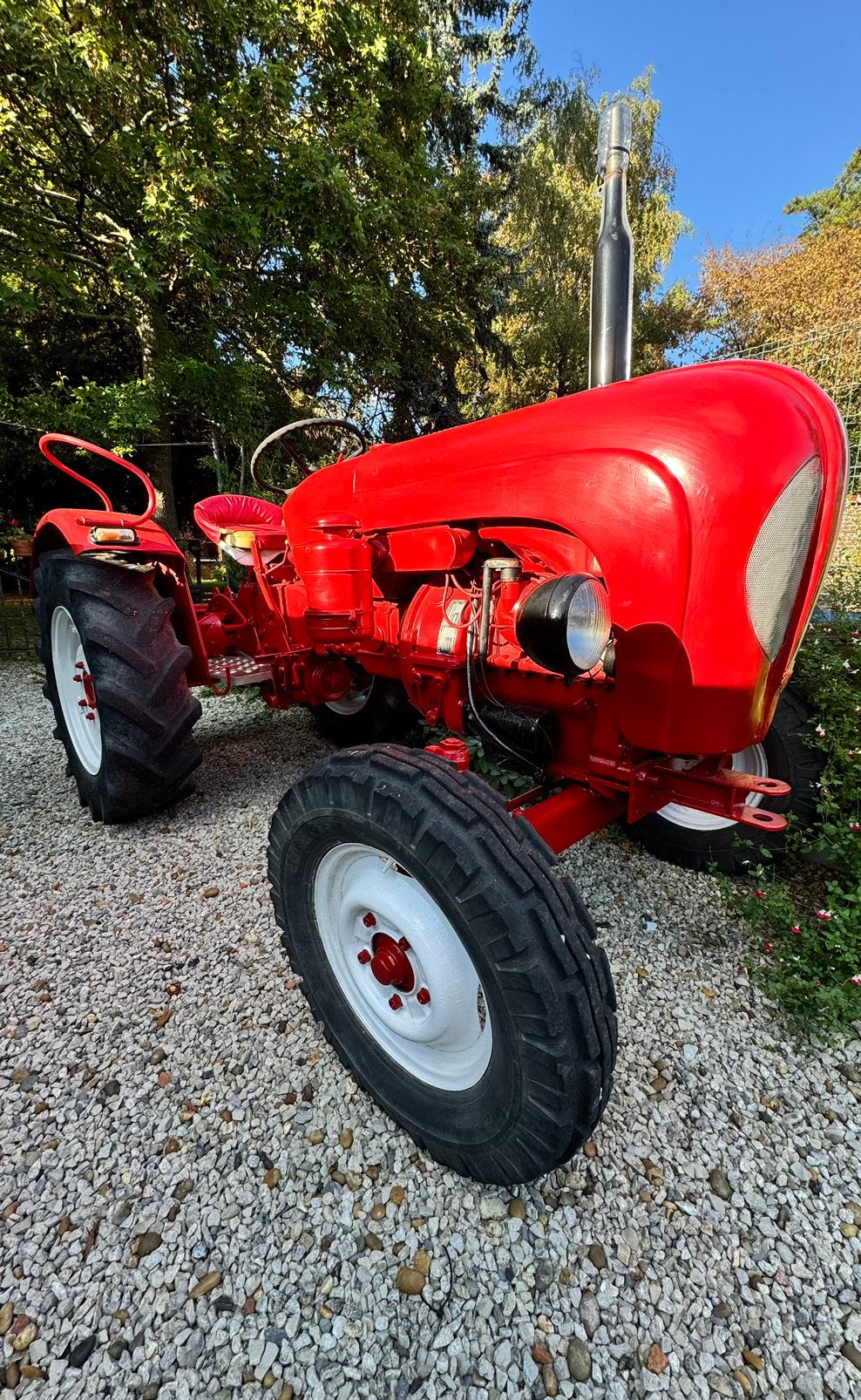 Tracteur standard Porsche 217, Enlèvement