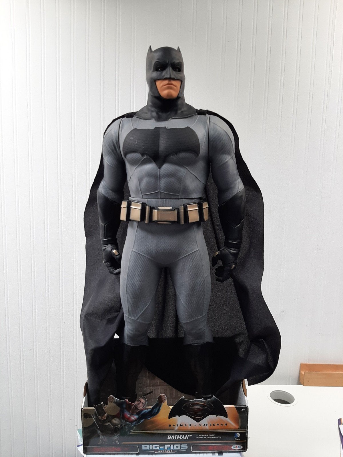 Jakks Big Figs Batman 78cm, Ophalen, Overige figuren, Nieuw, Beeldje of Figuurtje