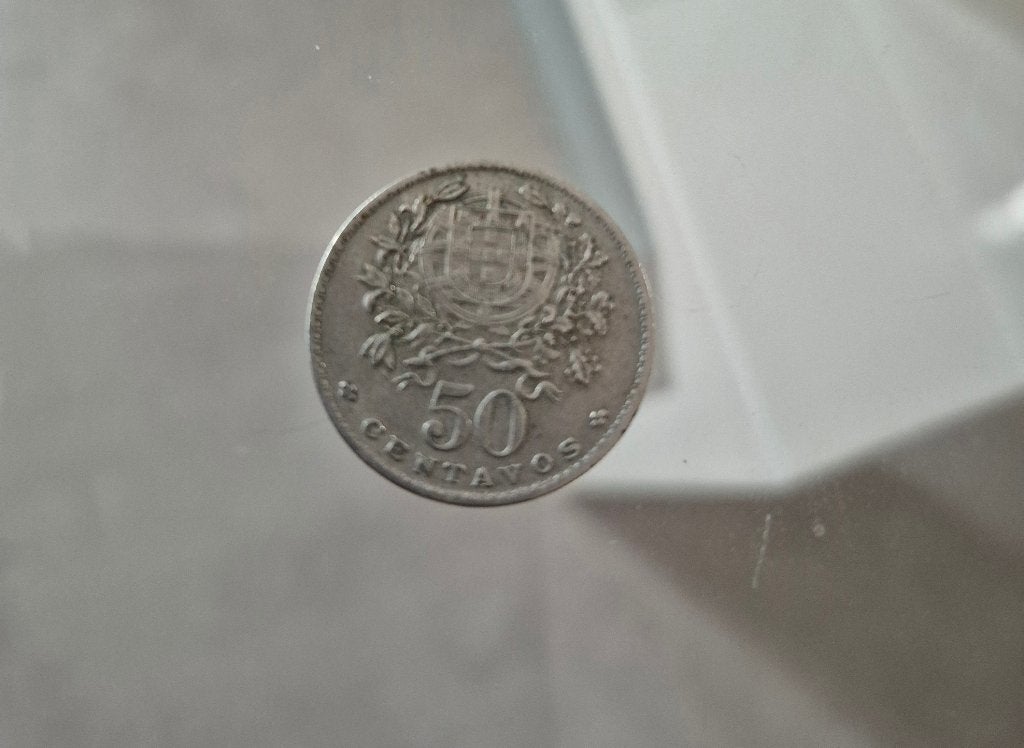 Oude munt Portugal, Postzegels en Munten, Munten | Europa | Niet-Euromunten, Ophalen of Verzenden