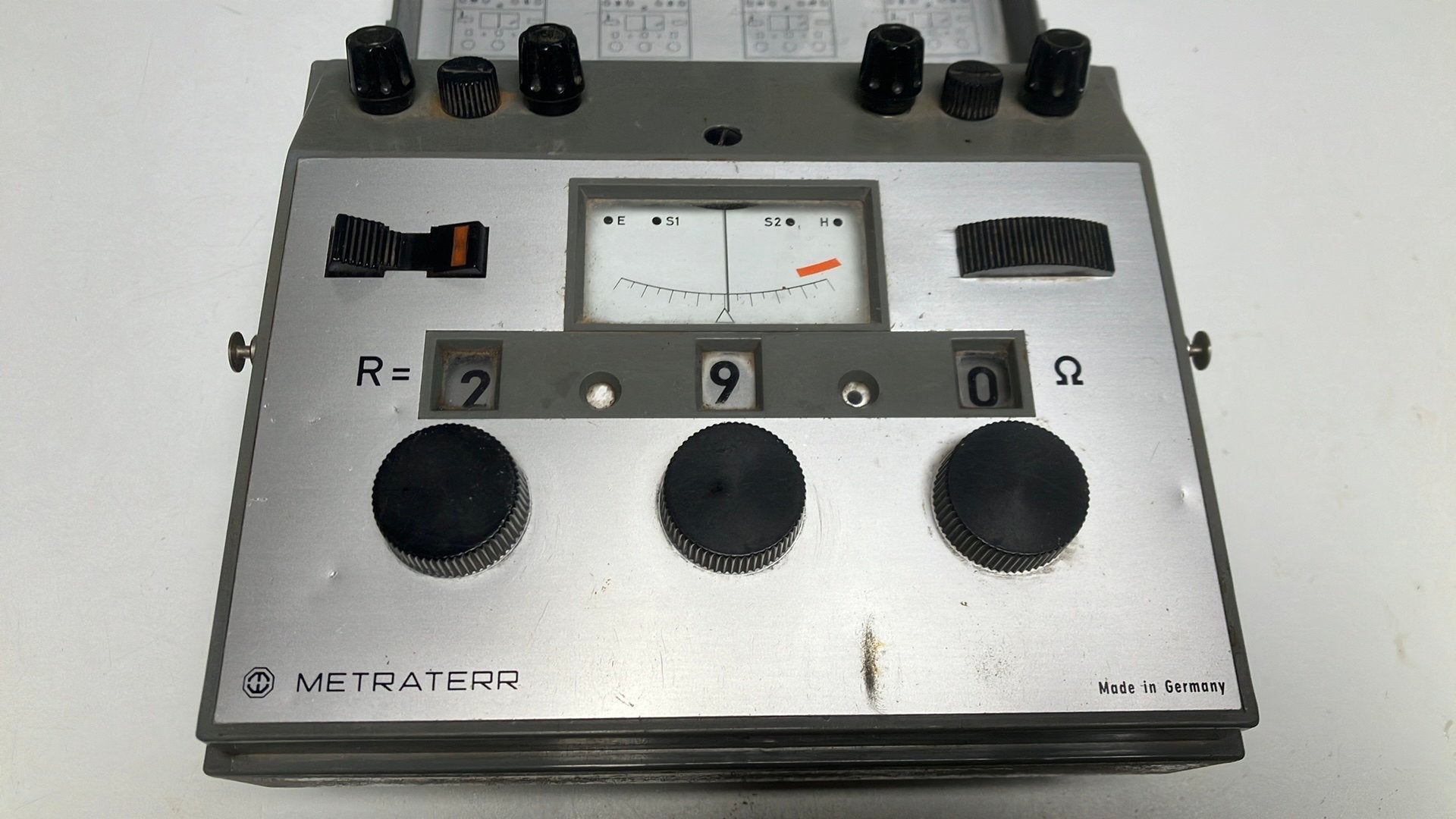 Compteur de mise à la terre Old Metraterr, Bricolage & Construction, Enlèvement ou Envoi, Utilisé, Électricité