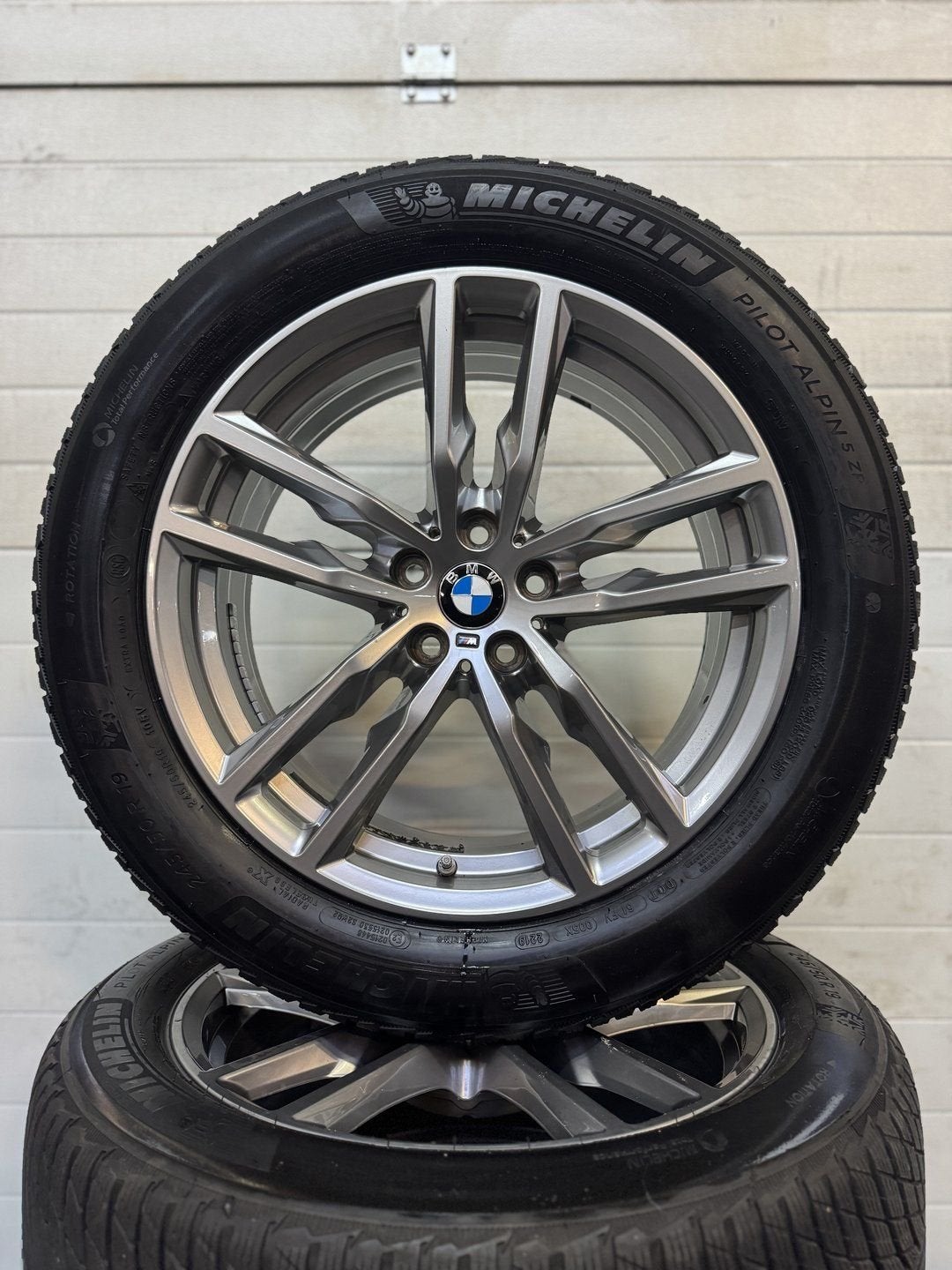 DEMO 19’’ bmw x3 x4 g01 g02 ix3 velgen winterbanden tpms 698, Auto-onderdelen, 19 inch, -, -, Banden en Velgen