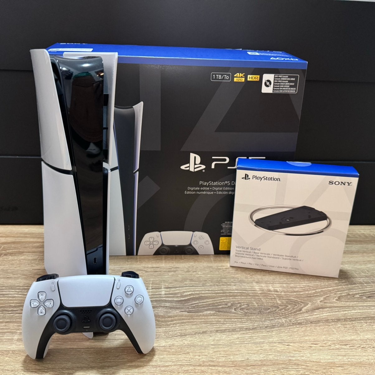 PS5 Slim Digital 1TB + 1 Controller + Garantie (1 Maand Oud), Ophalen, Zo goed als nieuw