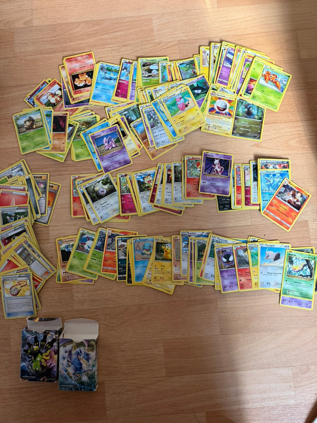 +200 cartes pokemon en tres bon etat!, Collections, Enlèvement ou Envoi