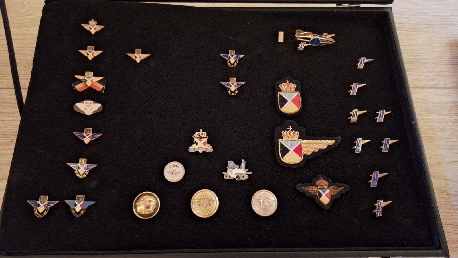 SABENA-spelden en -insignes, Verzamelen, Ophalen of Verzenden