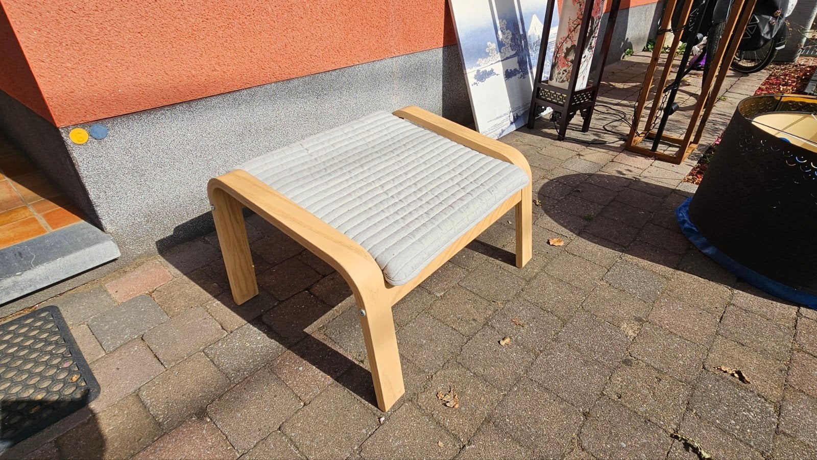 voetbankje, Maison & Meubles, Canapés | Repose-pieds & Poufs, Enlèvement, Utilisé, Rectangulaire