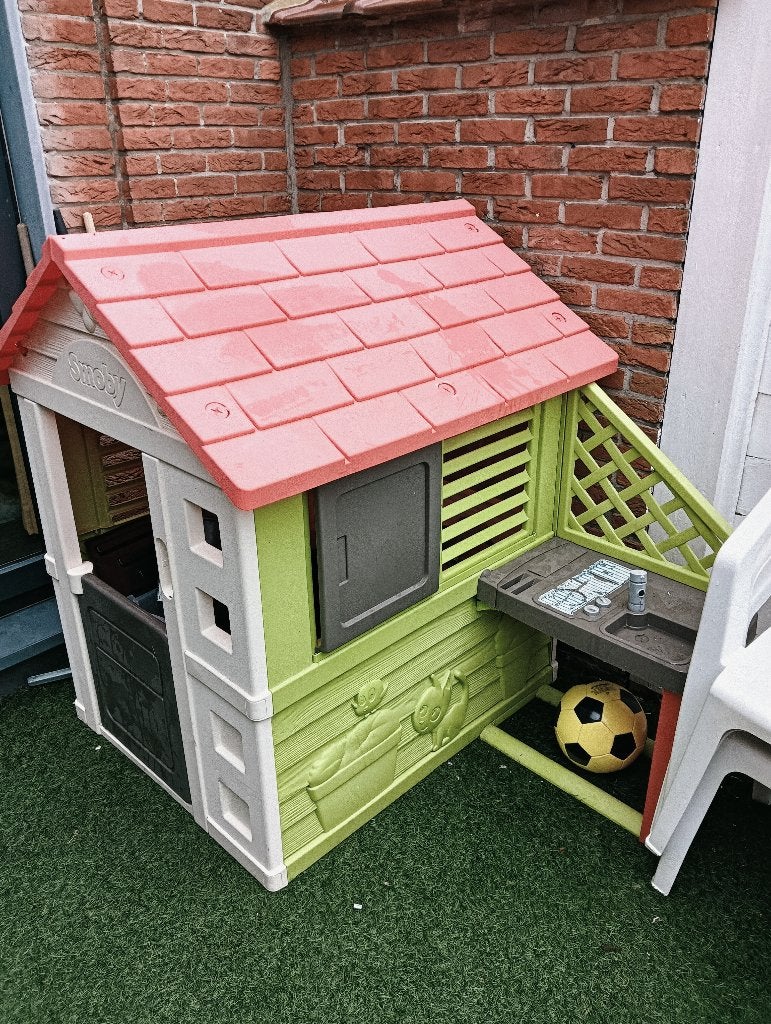 Smoby kindercabine, Ophalen, Gebruikt, Plastic