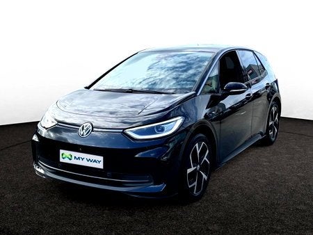 Volkswagen ID.3 58KWHðŸ”‹*204PKâš¡*360Â°CAM.*CARPLAY*GPS*LED, ID.3, Zwart, Elektrisch, Handgeschakeld