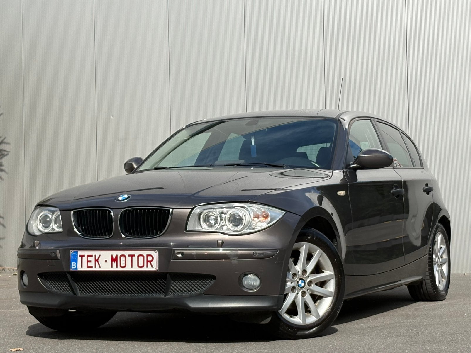 BMW 116I BENZINE, GEKEURD, AIRCO, LEDER, NAVI, FULL OPTION, Cuir, Euro 5, Achat, Entreprise