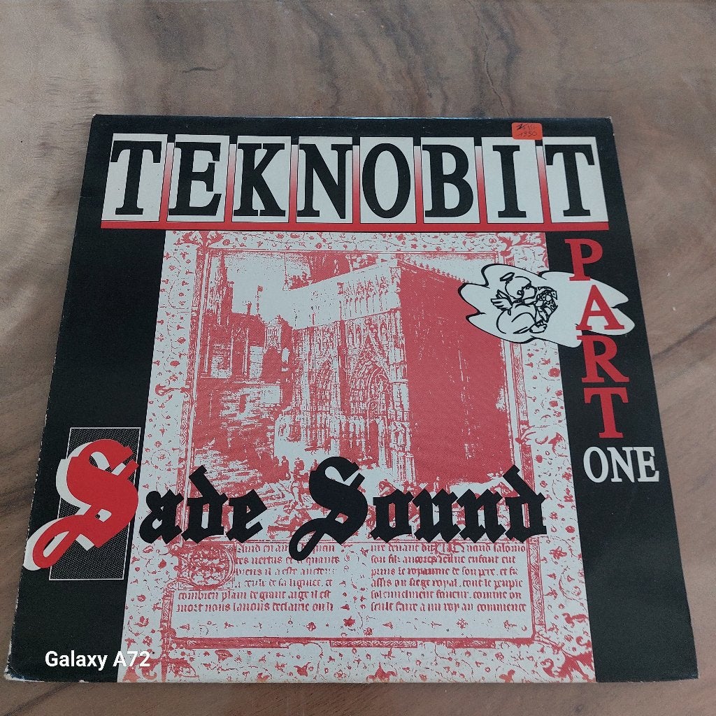 teknobit sade sound 12 inch maxi, CD & DVD, Vinyles | Dance & House, 12 pouces, Enlèvement ou Envoi, Autres types, Utilisé