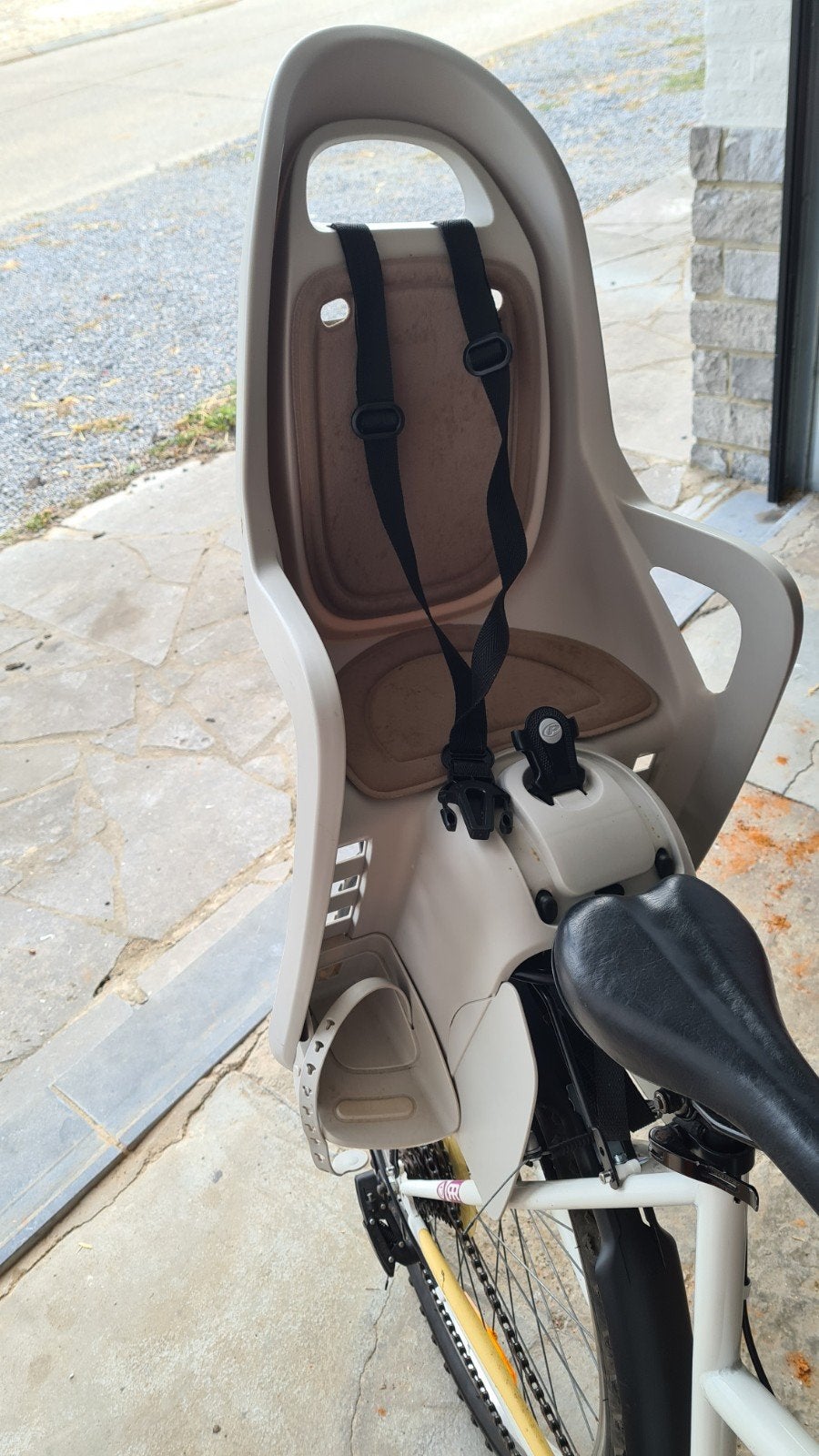 Siège vélo Polisport, Vélos & Vélomoteurs, Accessoires vélo | Sièges de vélo, Repose-pieds, Enlèvement, Utilisé, Polisport
