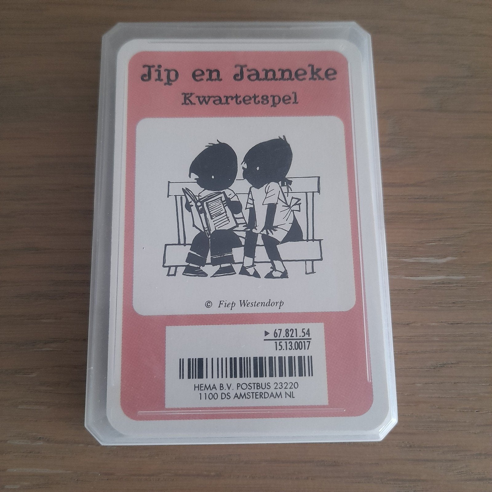 Kwartetspel Jip en Janneke - Fiep Westendorp., Verzamelen, Ophalen of Verzenden, Kwartet(ten)