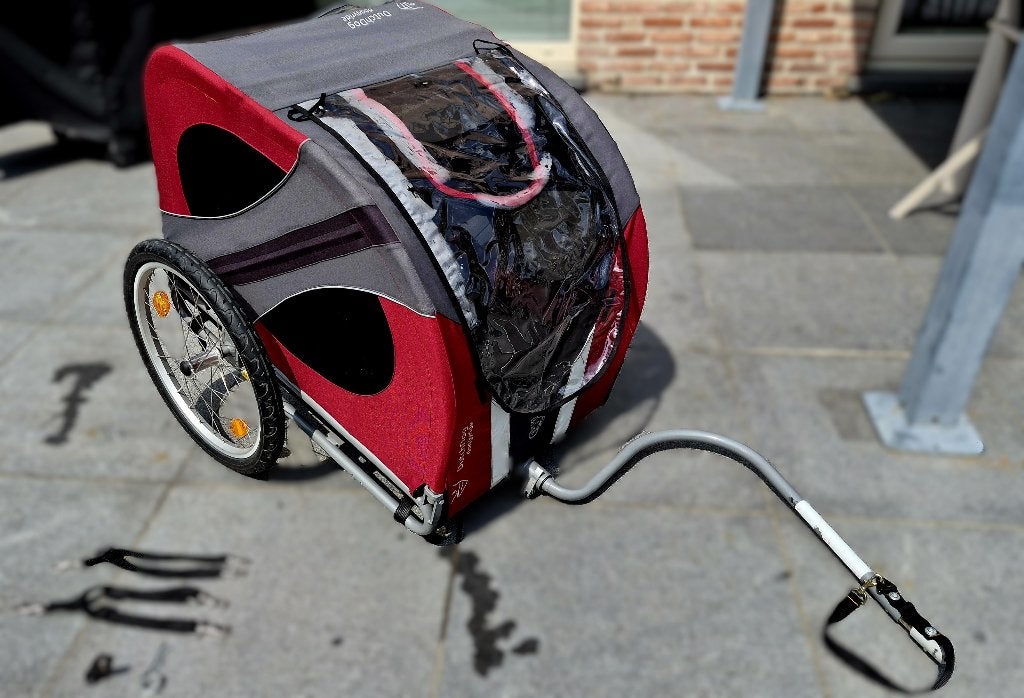 Remorque pour chien Doggyride - remorque à vélo, Vélos & Vélomoteurs, Remorque pour chien, 40 à 60 kg, Pliable, Doggyride