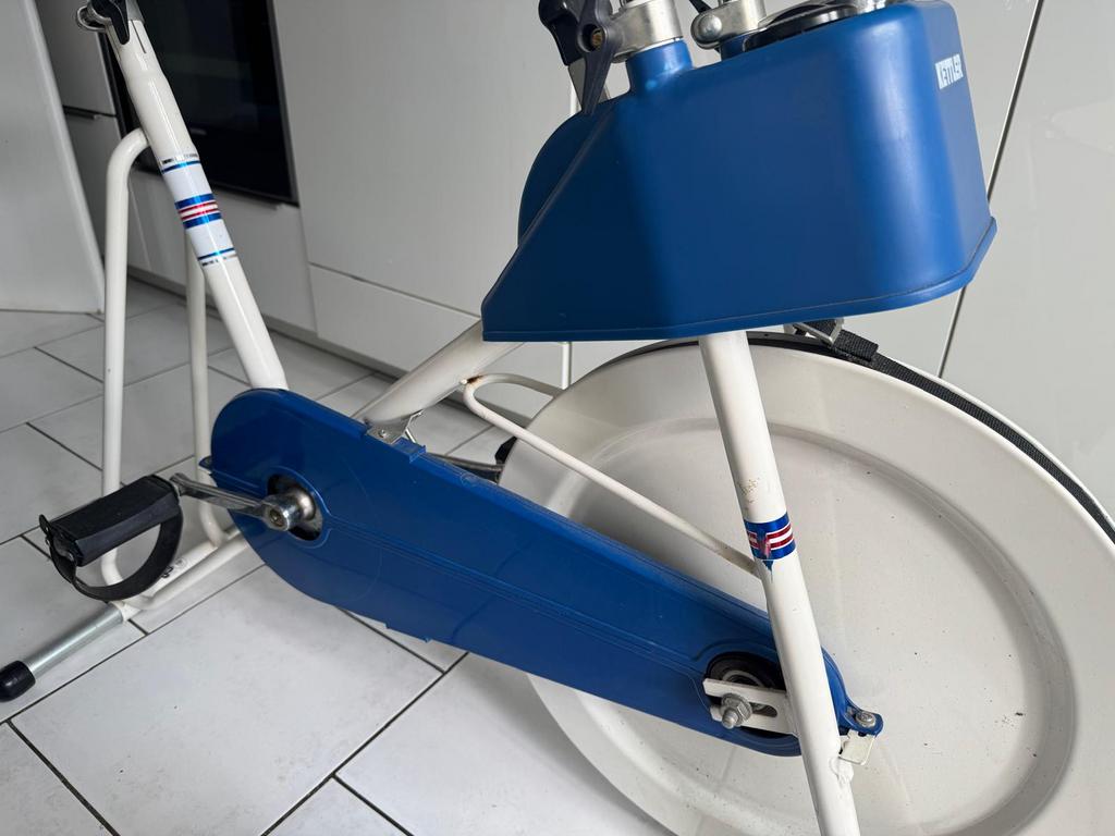 Home trainer fiets, Ophalen