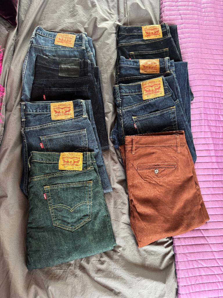 Jeans Levi's 511 & 514, Enlèvement, Bleu, Levi’s