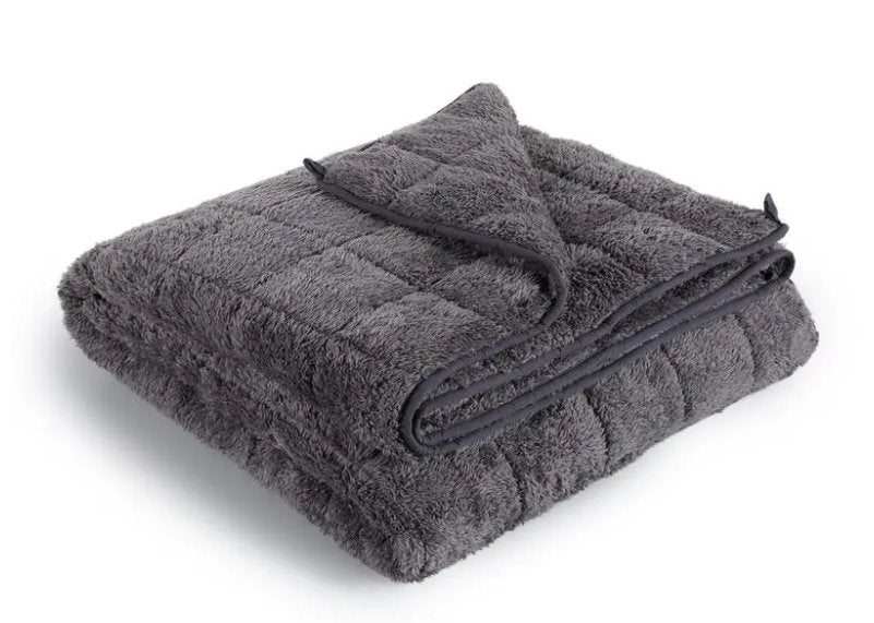 Verzwaringsdeken fluweel 9 kg - 150 x 200 cm, Huis en Inrichting, Slaapkamer | Beddengoed, Ophalen, Eenpersoons, Nieuw, Deken of Dekbed
