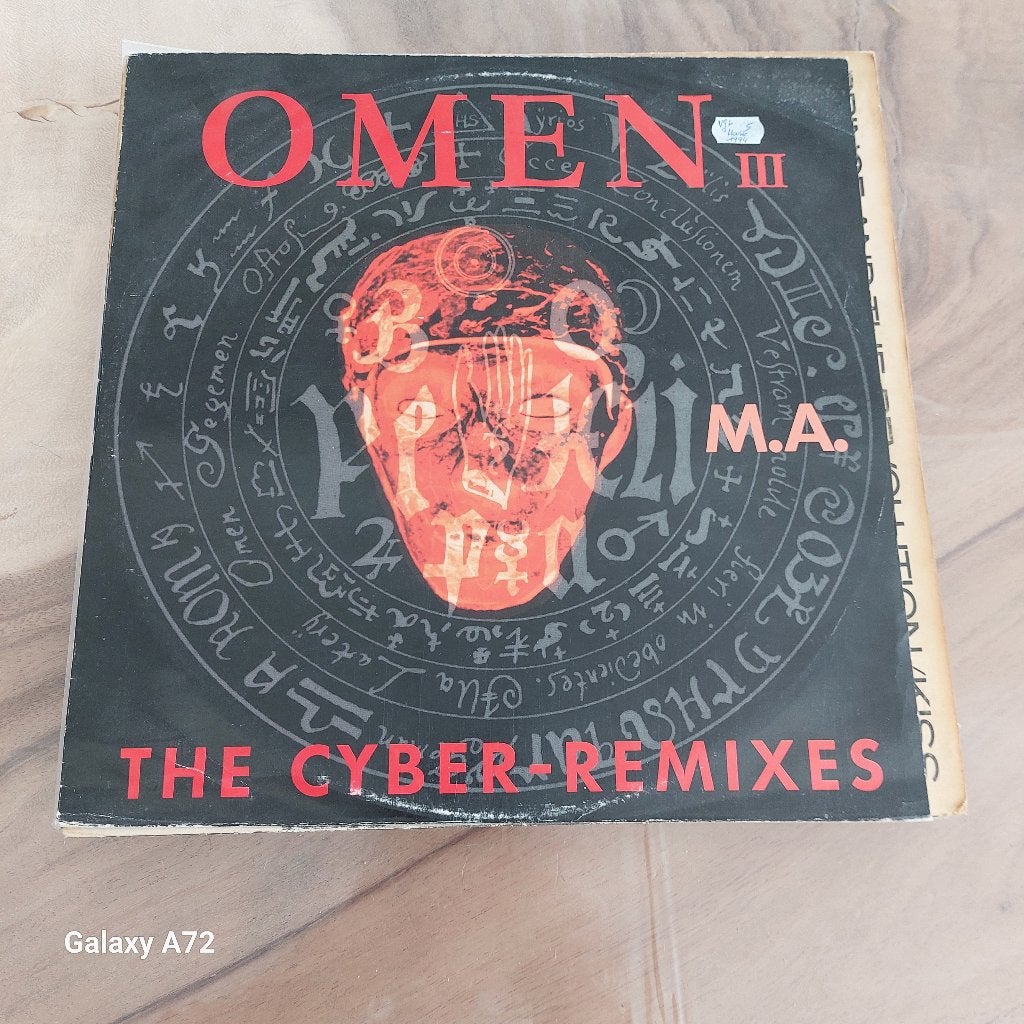 omen 3 the cyber remixes 12 inch maxi, Cd's en Dvd's, Gebruikt, Pop, Ophalen of Verzenden, 12 inch