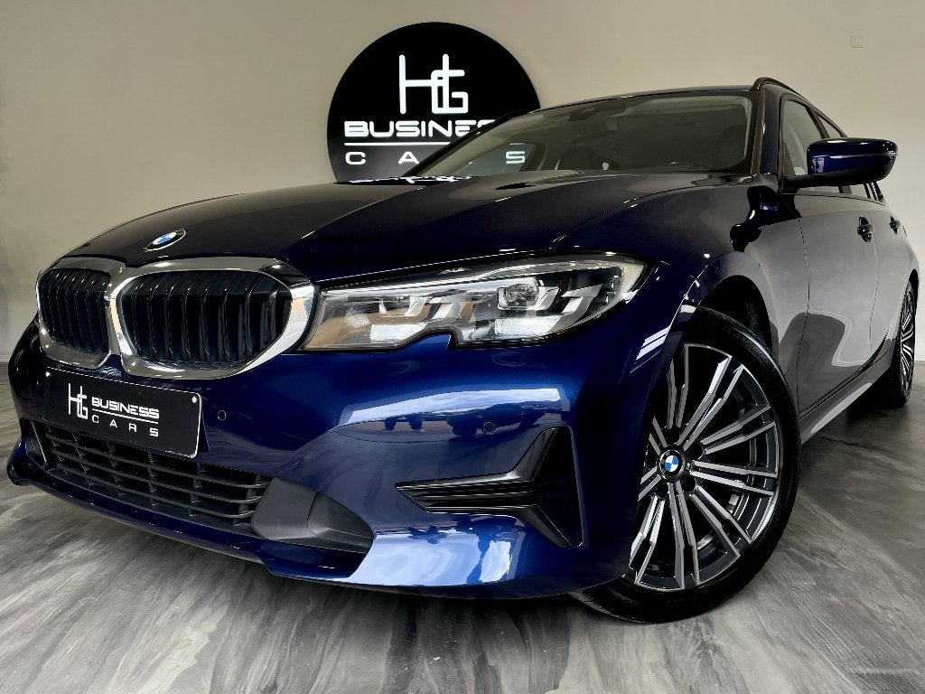 BMW 318 dA/ TOURING/ SPORT LINE/ APPLE CARPALY/ CUIR/ GPS, Achat, Euro 6, Entreprise, Noir