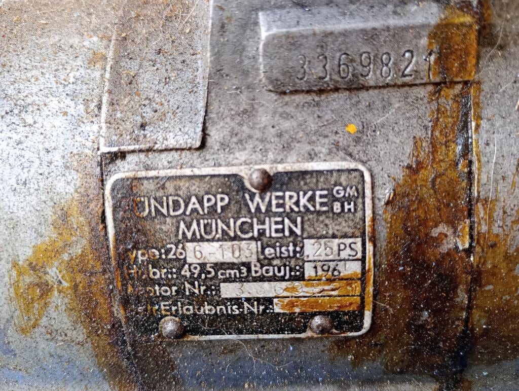 Zundapp 515, Fietsen en Brommers, Ophalen, Gebruikt, Blok