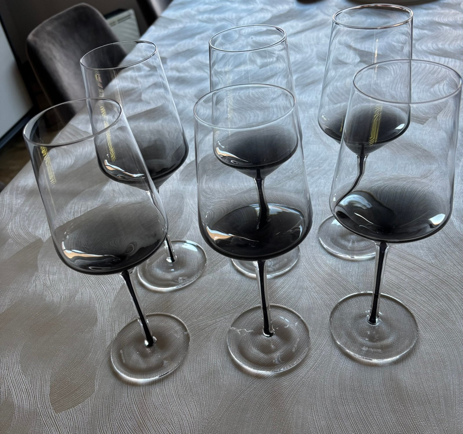 6 wynglazen S&P,nieuw, nog in de  doos, nooit gebruikt, Collections, Verres & Petits Verres, Enlèvement, Neuf, Autres types