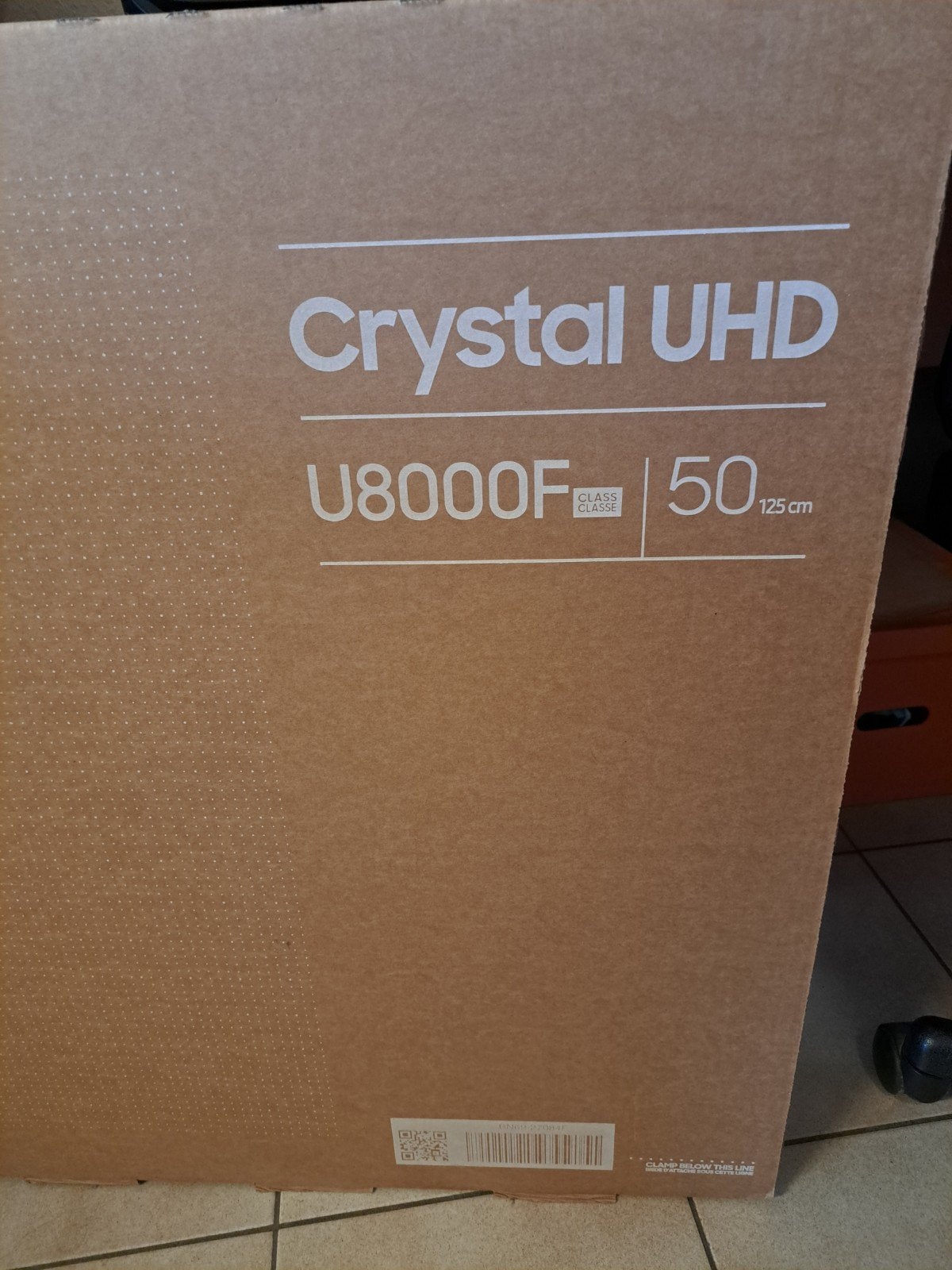 Samsung Crystal UHD 4K Smart TV 50 inch – U8000F – 125 cm, Audio, Tv en Foto, Ophalen, LED, Nieuw, Samsung