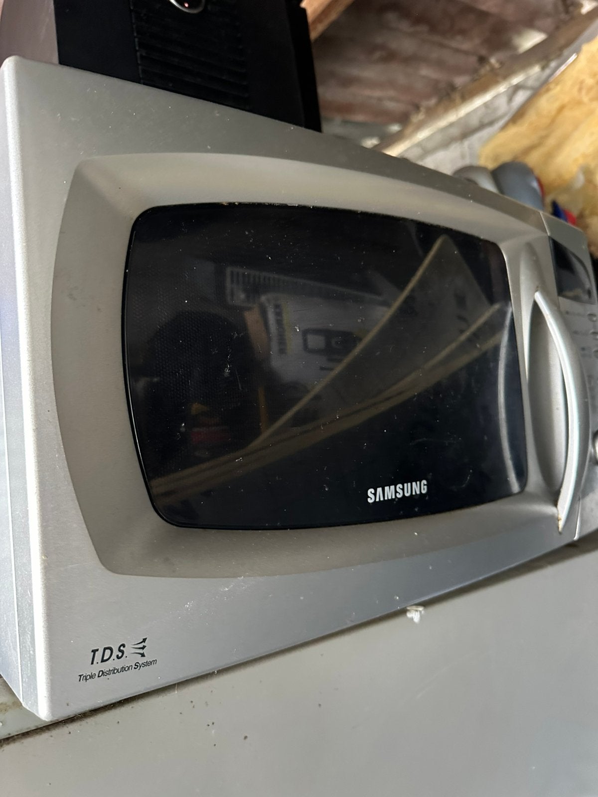 Microgolf Samsung, Elektronische apparatuur, Ophalen, Gebruikt, Vrijstaand, Combi-microgolfoven